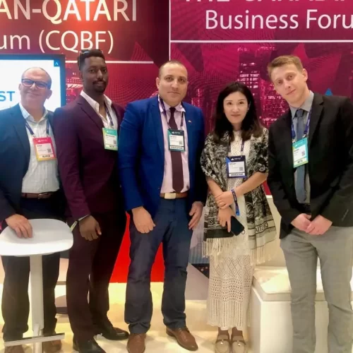 CQBF's PARTNERS AT WEB SUMMIT QATAR 2024_ - CQBF Booth